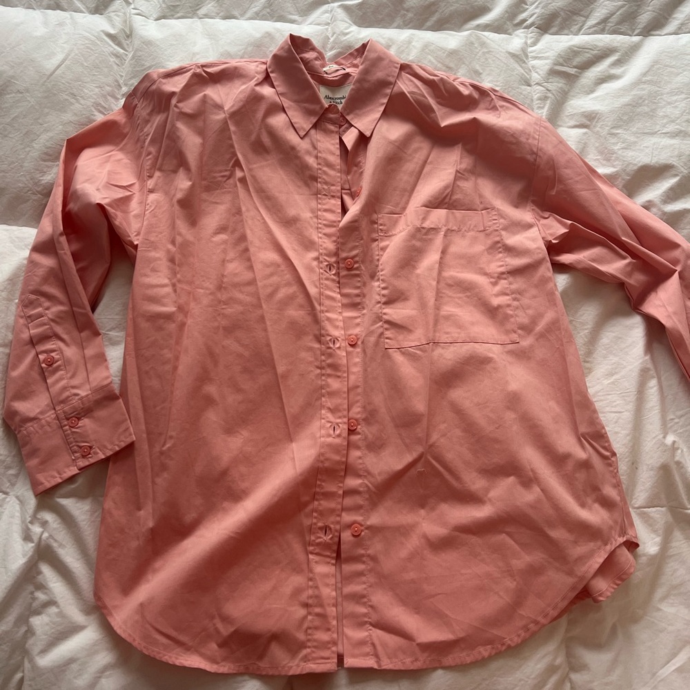 Abercrombie Oversized Women's Dress Shirt